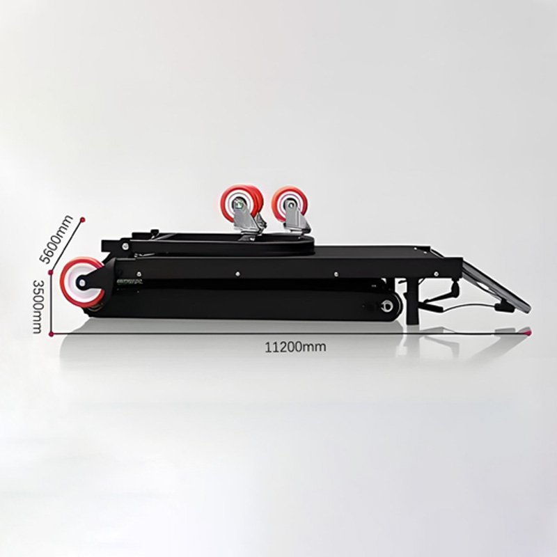 Folded Dimensions of Tracked Stair Climber