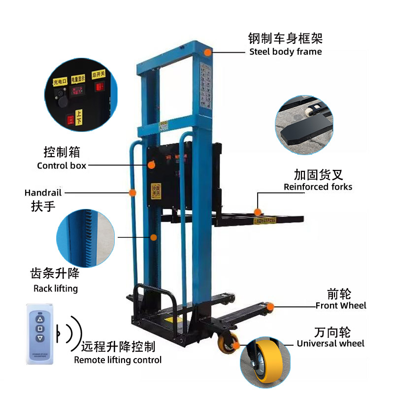 Self-Loading Portable Stacker details