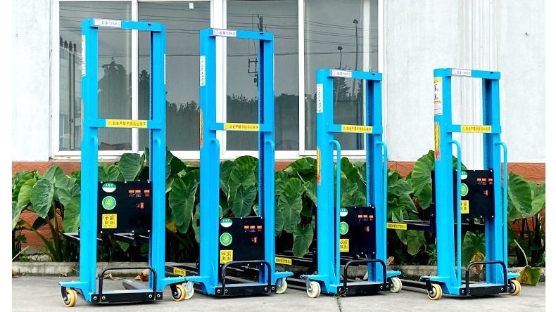 multi-siz Self-Loading Portable Stacker