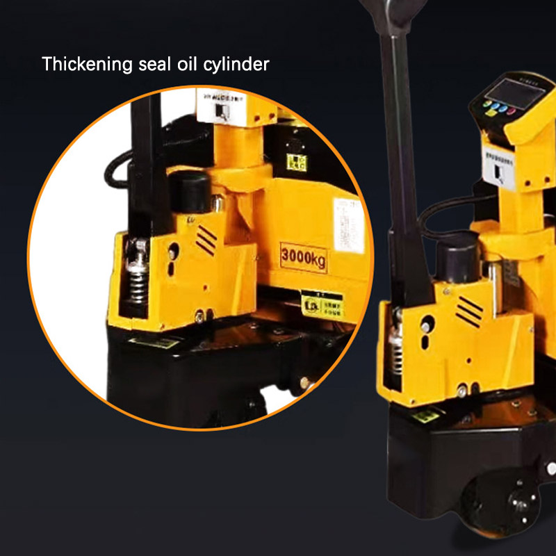 Electric Pallet Truck with Scale details-oil cylinder