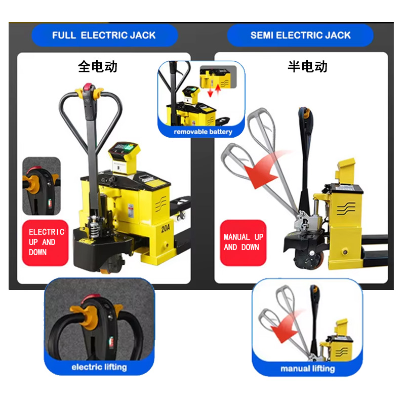 SEMI AND FULLElectric Pallet Truck