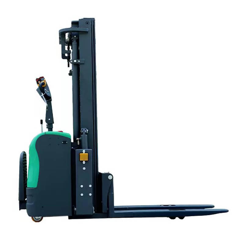 anti-tip fully electric stacker
