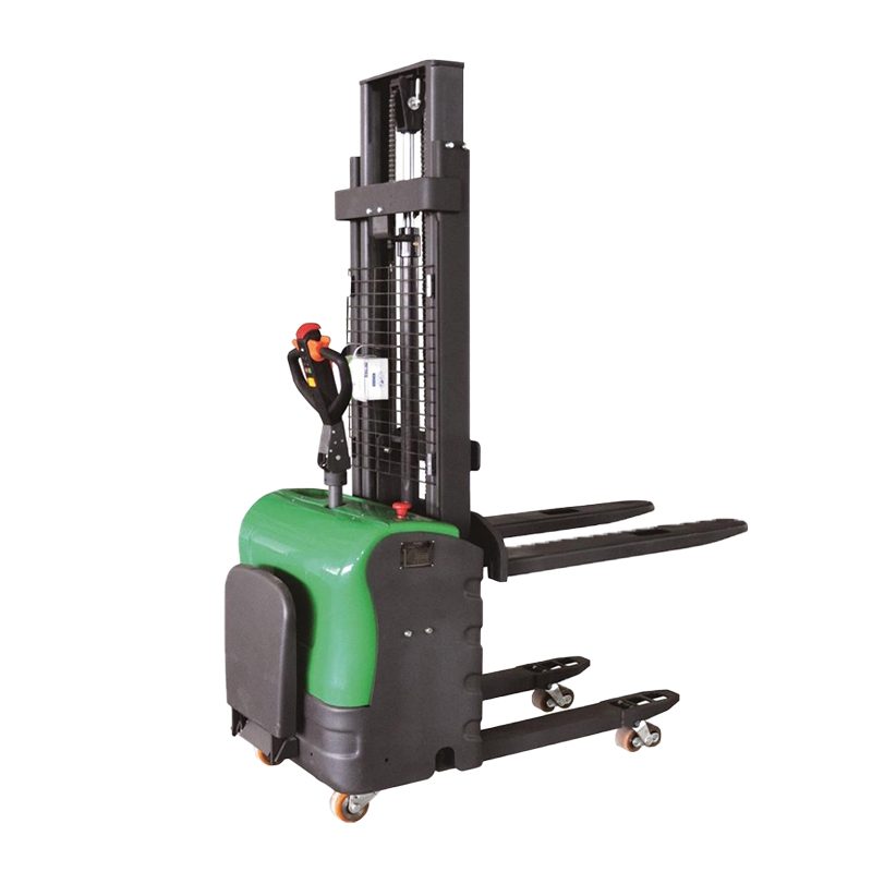 Electric Dual Lift Stacker Truck